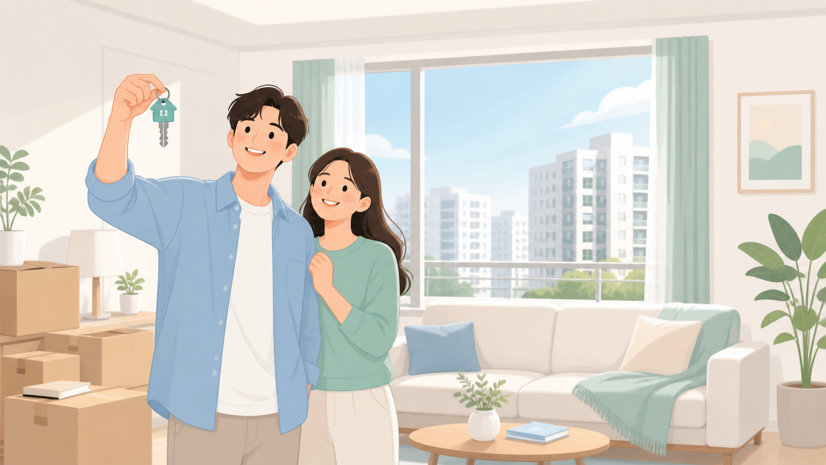 버팀목 전세자금대출로 마련한 전셋집에서 새 출발하는 세입자