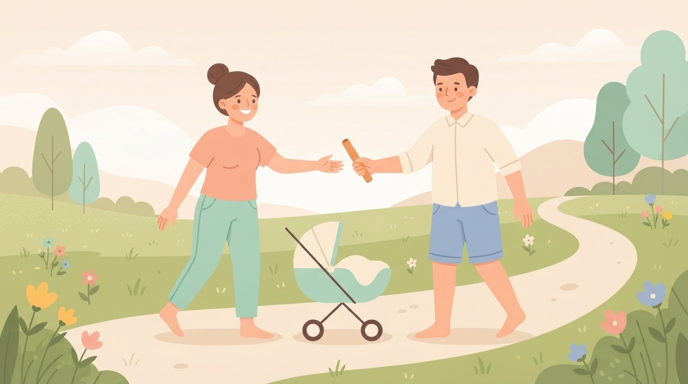 육아휴직급여, 엄마 아빠 같이 쉬면 한 달에 얼마까지? (6+6 부모육아휴직 계산) - 누가 먼저, 언제 쉬는 게 유리한가요?
