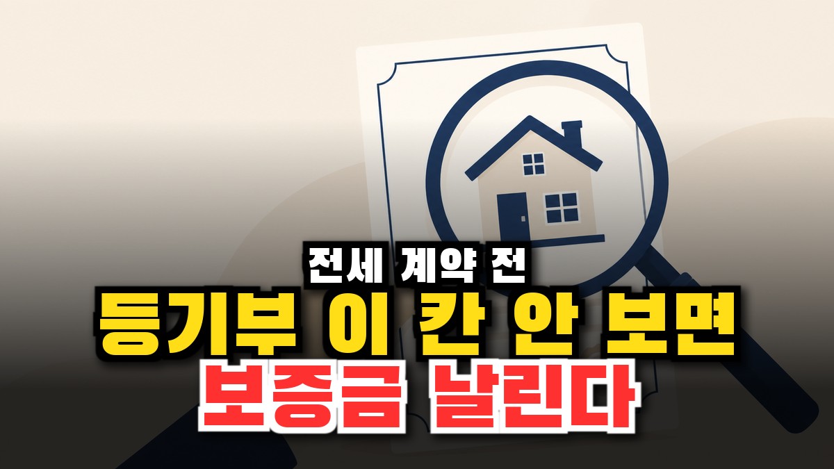 등기부등본 보는 법 — 갑구·을구·근저당까지 계약 전 확인 (2026) 썸네일