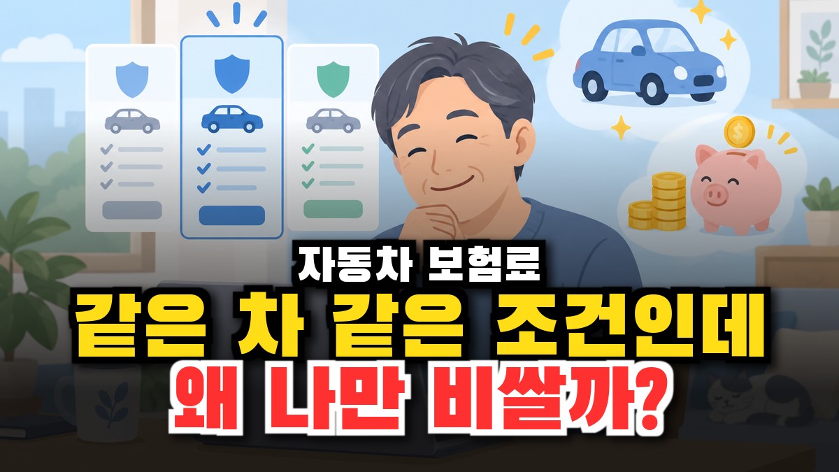 자동차 보험료, 2026년엔 비교만 잘해도 매년 아낍니다 썸네일